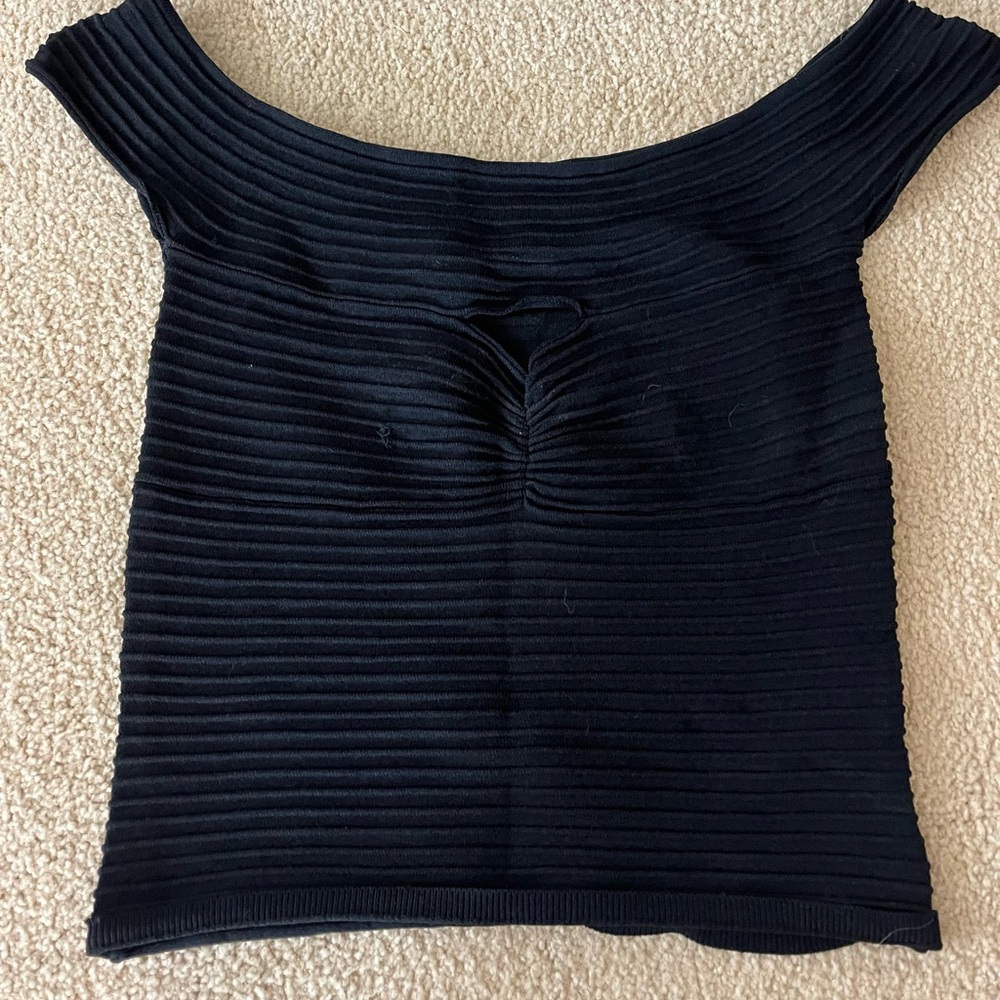 Guess off the shoulder top